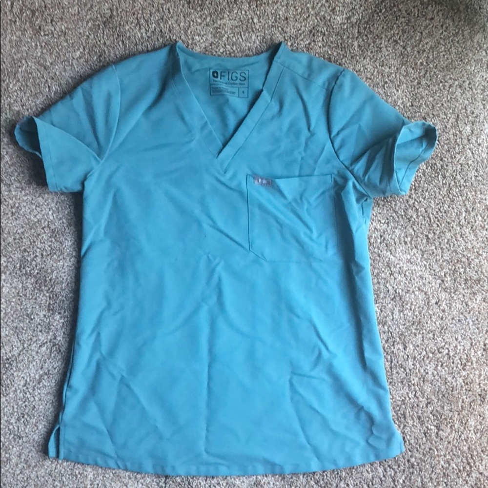 FIGS scrub top, size small.